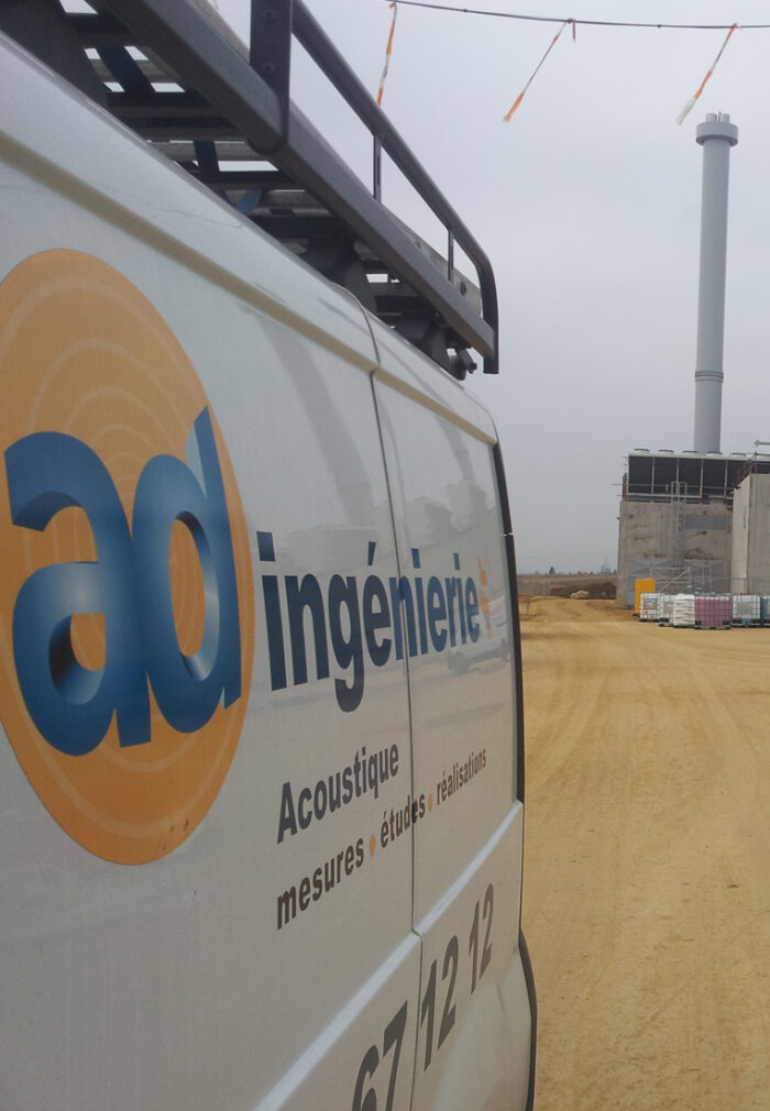 Véhicule d'AD Ingénierie Acoustique et Aéraulique